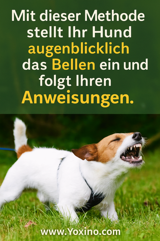 So hört dein Hund sofort auf zu bellen