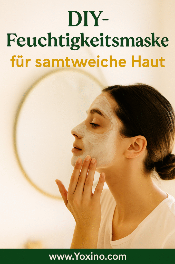 Gesichtsmaske gegen trockene Haut selber machen